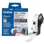 Brother 17mm x 87mm, bílá, 300 etiket, DK11203 – Zboží Mobilmania