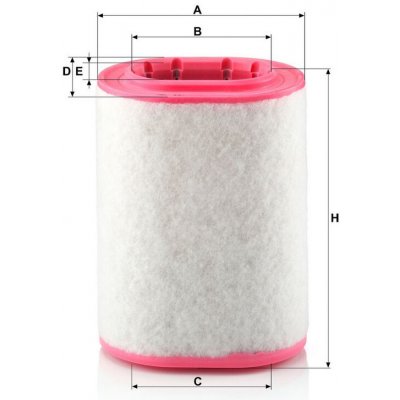 MANN-FILTER Vzduchový filtr MANN C18161 (MF C18161) – Hledejceny.cz