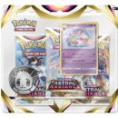 Sběratelská karta Pokémon TCG Astral Radiance - 3 Pack Blister Booster