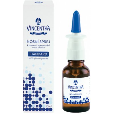 Vincentka Standard nosní sprej 25 ml – Zboží Mobilmania