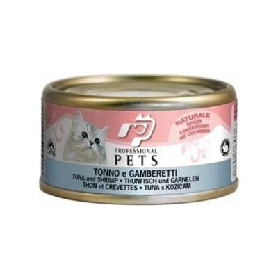 Professional Pets Naturale Cat tuňák a krevety 70 g – Hledejceny.cz