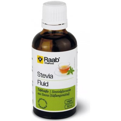Raab Vitalfood Stevia tekuté stolní sladidlo 50ml – Sleviste.cz