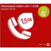 Sim karty a kupony Vodafone SIM karta 150 Kč Neomezené volání v síti + 1.2 GB