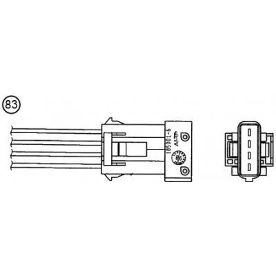 Lambda sonda NGK OZA495-PG2 | Zboží Auto