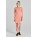 GANT SLIM SHIELD SS PIQUE POLO DRESS růžová – Zboží Dáma