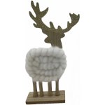 Boltze Dekorativní figurka jelena 25 x 4 x 14 cm, 1 ks – Hledejceny.cz