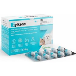 Vetoquinol Zylkene 75 mg pro kočky a malé psy do 10 kg 10 kapslí