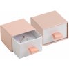 Dárková krabička JK Box dárková krabička na šperky DE-3/A5/A1 Pudrově růžová