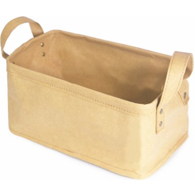 Compactor Basket Ecologic Úložný košík s dvěma držadly 28 x 18 x 13 cm béžový RAN10252 – Hledejceny.cz