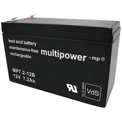 Multipower MP7,2-12B 12V 7,2Ah – Zboží Živě