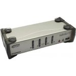 Aten CS-1734B 4-port KVMP USB+PS/2, USB HUB, audio, 1,2m – Zbozi.Blesk.cz