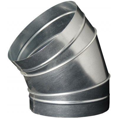 Dalap Kovové koleno pro kruhové potrubí 45 st. x 250 mm – Hledejceny.cz