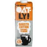 Oatly Nápoj ovesný Barista s příchutí karamelu 1 l – Zboží Dáma