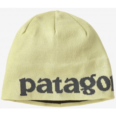 Funkční čepice Patagonia Beanie Hat logo belwe/vellum green – Hledejceny.cz