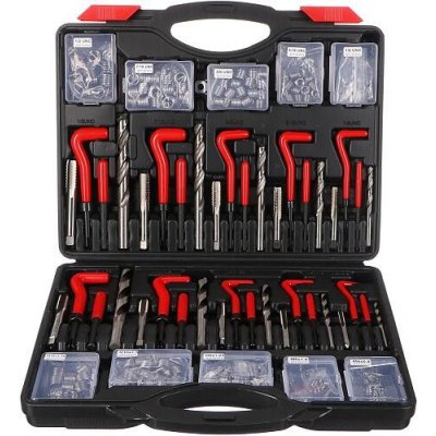 Sada na opravu závitů MECHANIC THREAD SET 261, M5 - M12, 1/4UNC-1/2UNC, 261ks SIXTOL – Hledejceny.cz
