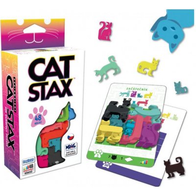 Cat Stax CZ plastový hlavolam