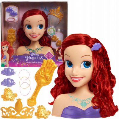 Just Play Disney Princess Česací hlava Ariel – Hledejceny.cz