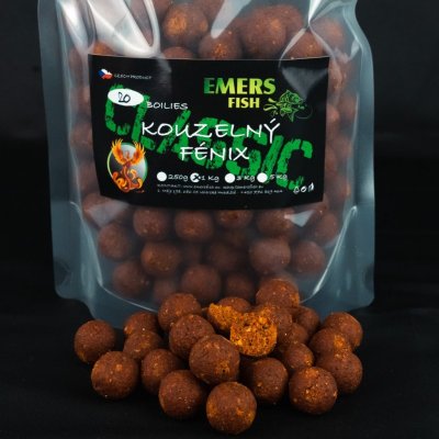 EMERS FISH CLASSIC boilies Kouzelný Fénix 250g 20mm – Zboží Mobilmania