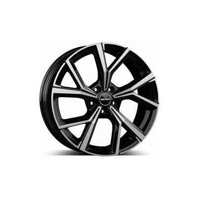 GMP MENTOR 7.5x19 5x112 ET37 black diamond | Zboží Auto
