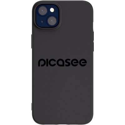 Picasee silikonový černý obal pro Apple iPhone 14 Plus - Picasee - new logo - black – Zboží Mobilmania