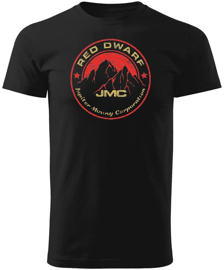 Grooters pánské tričko Červený trpaslík Jupiter Mining Company