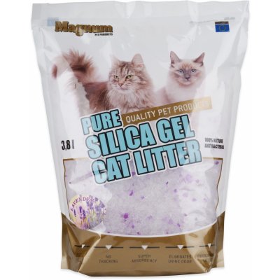 Magnum Silica gel cat litter Levander 3,8 l