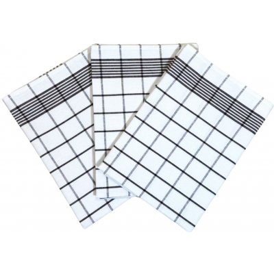 Sleep-well Negativ 50x70 cm 3 ks bílá/tmavě hnědá – Zboží Dáma