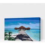 Vymalujsisam Malování podle čísel Odpočinek u moře – Zboží Dáma