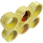 3M Balicí páska transparentní 50 mm x 66 m – Zboží Dáma
