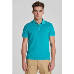 Gant SUNFADED PIQUE SS RUGGER OCEAN TURQUOSIE