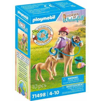 PLAYMOBIL 71498 Dítě s poníkem a hříbátkem – Zboží Mobilmania