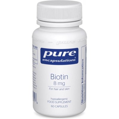Pure Encapsulation Biotin 8mg 60 kapslí – Hledejceny.cz