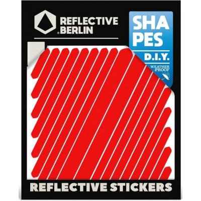 Reflective Berlin Reflexní nálepky Reflective Shapes Universal red – Zboží Mobilmania