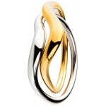 Franco Bene Dvoubarevný nepravidelný prsten 2939 – Zboží Dáma