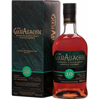 GlenAllachie Batch 7 10y 56,8% 0,7 l (karton) – Zboží Mobilmania