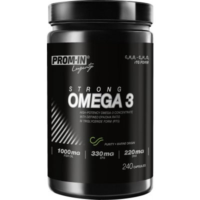 PROM-IN Omega 3 - Strong 240 kapslí – Hledejceny.cz
