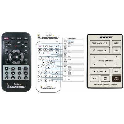 Dálkový ovladač General BOSE WAVE-AWR132 – Zboží Živě
