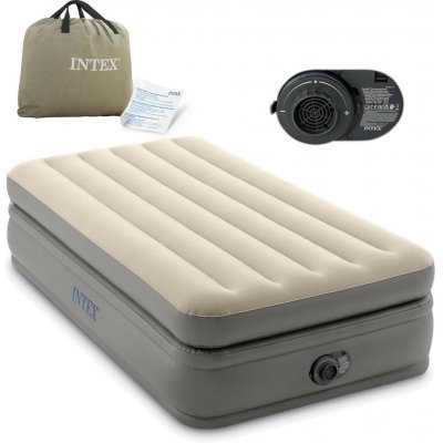 Intex 64162ND Nafukovací matrace 191 x 99 x 51 cm s elektrickou pumpou – Zboží Dáma