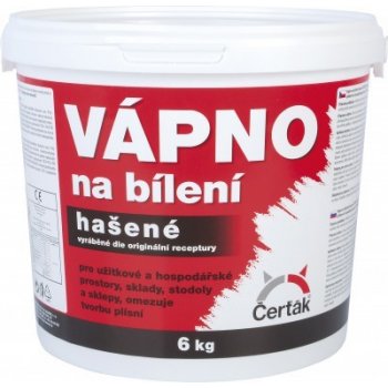 Čerťák hašené vápno na bílení, 6 kg