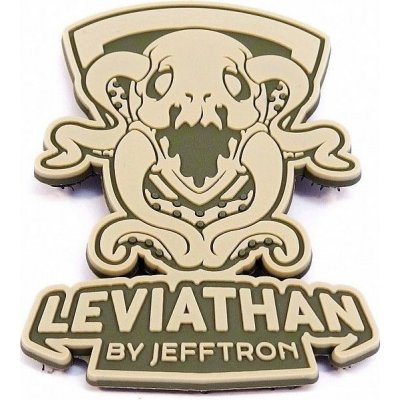 3D nášivka Leviathan - zelená, JeffTron – Hledejceny.cz