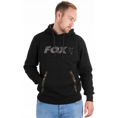 Fox mikina Black/Camo Print Hoody – Zboží Dáma