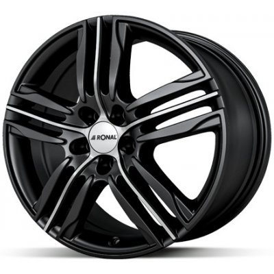 Ronal R57 7,5x17 5x105 ET42 matt black polished – Hledejceny.cz