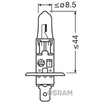 Osram H1 P14,5s 12V 100W