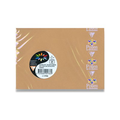 Obálka Clairefontaine, C6, oranžová, 20 ks – Zboží Živě