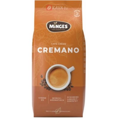Minges Caffe Káva káva Cremano zrnková 1 kg – Hledejceny.cz