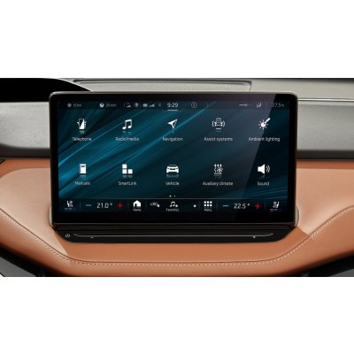 Tvrzené sklo BROTECT AirGlass pro infotainment systém Škoda Enyaq iV 80 2021-2023 13" – Zboží Živě