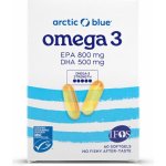 Arctic Blue Omega 3 v blistrech 60 kapslí 500 mg DHA a 800 mg EPA původ Aljaška – Hledejceny.cz
