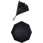 Obrácený holový deštník s dvojitým potahem v černé barvě černá – Hledejceny.cz