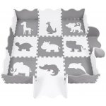 EVA Pěnové puzzle Puzzle podložka Safari 31,5 × 31,5 × 1 cm 25 ks – Zboží Mobilmania