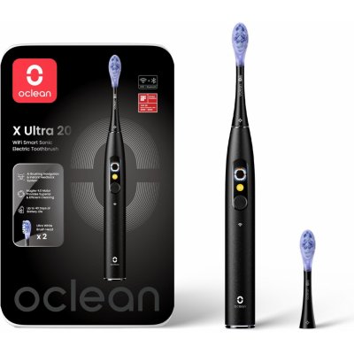 Oclean X Ultra 20 Black – Zboží Mobilmania